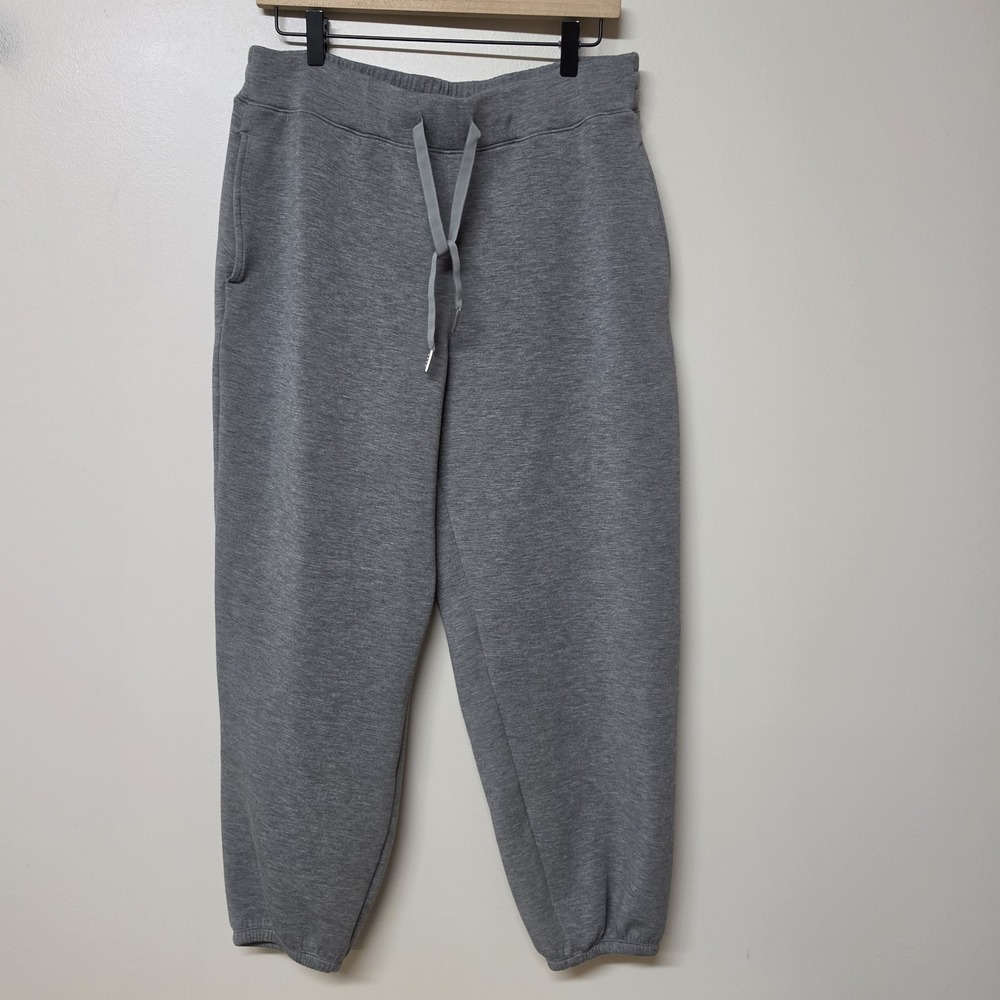 SPANX Womens Air Essentials Gray Sweatpants Joggers Sz XLP 50715Q Casual Lounge